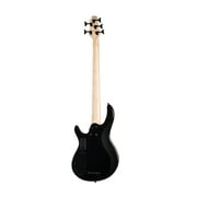 Cort Guitars C5DELUXEBK-U Series C5 Deluxe 5-String Bass, Black