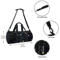 thumbnail image 5 of Constellation Travel Tote Yoga Bag Sports Bag Luggage Bag with Interior Zipper Pocket, Large Capacity - 17.7 inches, 5 of 6