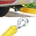 thumbnail image 3 of Accessoires d'Urgence, Corde de Remorquage Jaune Vif avec Design Réfléchissant, Extra Résistant pour Véhicules de Remorquage, Pickups, ATVs, SUVs, Taille Compacte pour un Rangement Pratique, Haute Résistance, 3 of 5