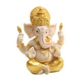 thumbnail image 1 of Hindu Lord Statue - Indian Elephant God Painting Figurines, 1 of 7