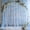 Blue, variant on 10×10ft Cream White Tulle Backdrop Curtain with Lights String for Parites, Sheer Photo Curtain Backdrop Drapes for Wedding Party Photography Backgrounds
