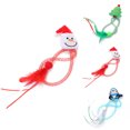 thumbnail image 2 of Christmas Cat Toys Colorful Cat Teaser Stick Catnip Interactive Pet Chewing Toy For Indoor Cats Kitten, 2 of 9