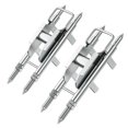 thumbnail image 2 of Set de herramientas para tirar cables | 2 piezas asistente profesional para electricistas para enhebrar cables | Agarre serrado antideslizante de acero resistente | Diseño de polea flexible | Para, 2 of 9