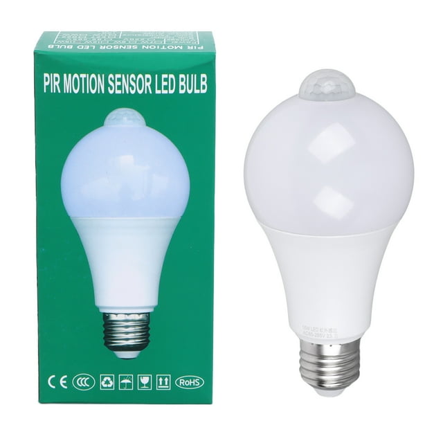 Bombillas LED con sensor de movimiento, profesionales, de alto brillo y bajo consumo, 15 W, 85-265 V