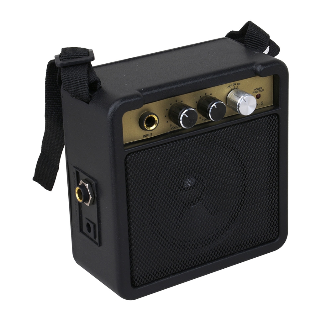 WINDLAND Outdoor Portable Guitar Amp 5W Electric Guitar Amplifier With Hand Strap