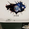 thumbnail image 2 of 4 Uds pegatinas de pared Monstrate astronauta estrella 3D PVC Decoración del hogar, 2 of 6