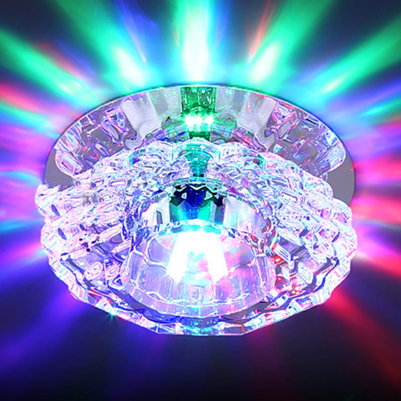 Modern Crystal LED Ceiling Light Fixture Aisle Hallway Pendant Lamp Chan PTZ 
