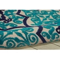 thumbnail image 6 of Nourison Aloha Indoor/Outdoor Navy 9'6" x 13' Area Rug, (10x13), 6 of 7