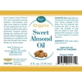 thumbnail image 2 of Organic Sweet Almond Oil, 4 oz, 2 of 2