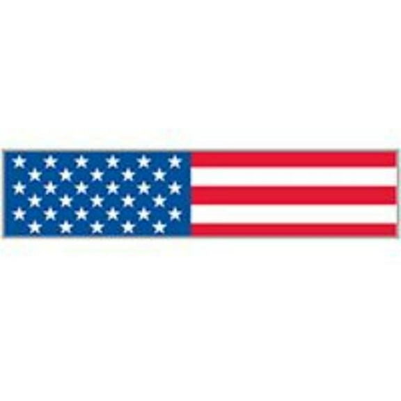 Eagle Emblems P63890 Pin - USA, Ribbon - 1 in.
