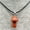 Red jasper, variant on 50pc Wholesale Natural Gem Stone Quartz Crystal Carved Mushroom Pendant Necklace-Yellow jade