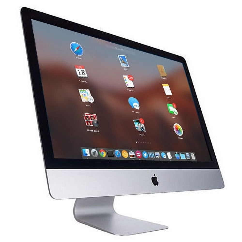 Restored Apple iMac 21.5 All in One Desktop Computer Intel Core i5  Processor 8GB Memory 1TB HDD Webcam Wi-Fi Bluetooth Mac OS Mojave (2017)  (Refurbished) 