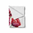 thumbnail image 2 of Anemone Flower Soft Flannel Fleece Throw Blanket, Watercolor Painting Style Bouquet of Anemone Vintage Garden, Cozy Plush for Indoor and Outdoor Use, 70" x 90", Sage Green Red Navy Blue, by Ambesonne, 2 of 6