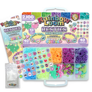 Buy Rainbow Loom: Key Solids Rubber Band Set, 4,200 Loom Bands Included