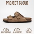 thumbnail image 3 of Sandalia Project Cloud Venita Chestnut de cuero genuino 6,5, 3 of 6