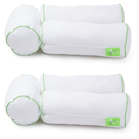 Sleep Yoga Multi-Position Body Pillow - Set of 2 (Best Body Position To Sleep)