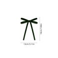 thumbnail image 3 of Trovenix 12 Pack Christmas Vintage Double Ear Velvet Bow Hanging Ornaments Set For Xmas Tree Holiday House Party Decoration, 3 of 6
