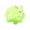 Green, variant on Clear Pig Plastic Piggy Money Bank Small Piggy Bank Money Boxes