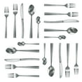 thumbnail image 5 of MegaChef Baily 20 Piece Flatware Utensil Set, Stainless Steel Silverware Metal Service for 4 in Silver, 5 of 7