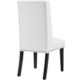 thumbnail image 4 of Modway Baron Leatherette Dining Side Chair, Set of 2 in White, 4 of 5