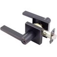 thumbnail image 4 of Vienna Door Lever with Square Rosette, Entry Latch, KW Keyway, Vintage Bronze by Stone Harbor Hardware, 4 of 4