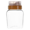 thumbnail image 1 of 4pcs Clear Squeeze Bottles For Honey Refillable Plastic Honey Container With Flip Lids For Storings And Dispensing Syrups And Sauces, 1 of 9