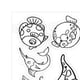 thumbnail image 3 of 8 láminas retráctiles con múltiples patrones, papel decorativo retráctil para manualidades. Oceano, 3 of 8