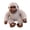 Light Grey, variant on Yihuala Detailed Handcrafts Monkey Plushie, Monkey Plush Pillow Black Comfort Pillow for Bed and Sofa, Durability and Washable