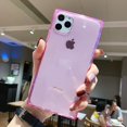 thumbnail image 7 of Compatible for iPhone 11 Pro Max Clear Case Square,Reinforced Corners TPU Cushion,Crystal Clear Slim Cover Shock Absorption TPU Silicone Shell for iPhone 11 Pro Max 6.5 inches (2019)-Clear, 7 of 7