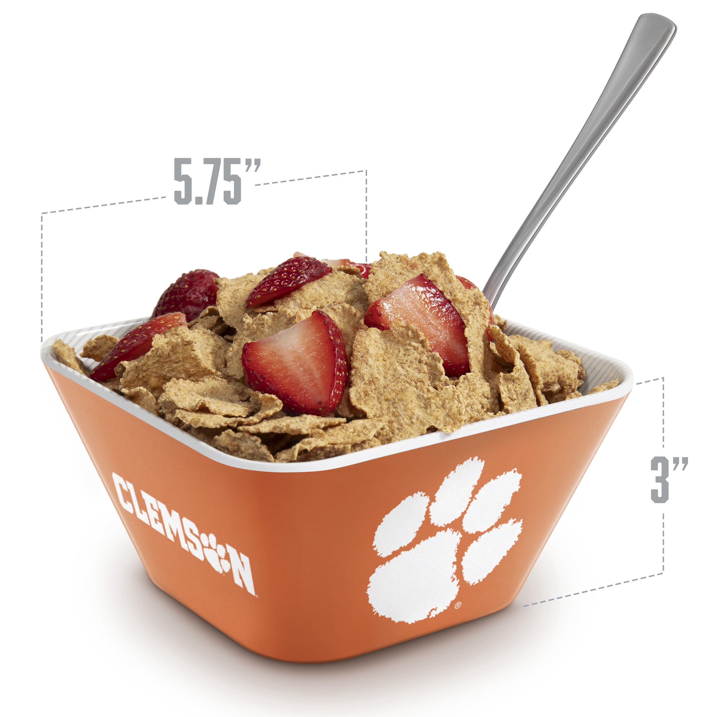 YouTheFan NCAA Clemson Tigers Small Snack Bowl