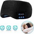 thumbnail image 1 of Antifaz Bluetooth con auriculares, antifaz para dormir, auriculares para dormir, gadgets tecnológicos, regalo para hombres, mujeres, antifaz para dormir Bluetooth con bolsa de almacenamiento impermeab, 1 of 4