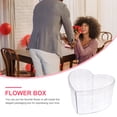 thumbnail image 3 of Jiyike Acrylic Flower Box Heart Shaped Flower Gift Box Preserved Flower Packaging Box, 3 of 10