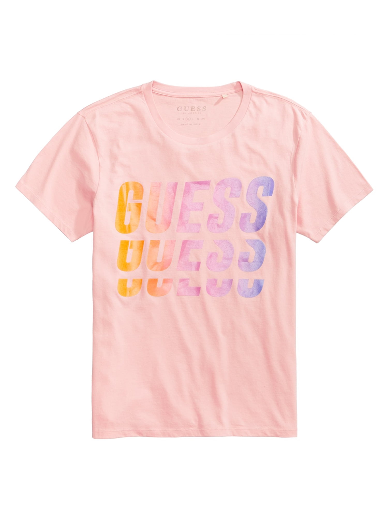 GUESS Mens Ombre Logo T-Shirt