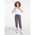 thumbnail image 3 of Athletic Works Women's and Women's Plus Knit Capri Pants, 22" Inseam, Sizes XS-4X, 3 of 5