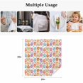 thumbnail image 5 of Easter Eggs Cloth Napkins, Colorful Eggs Spring Flowers Leaves Garden Plants Washable and Reusable Dinner Napkins Set of 6, Table Napkin for Kitchen Party Birthday Wedding Hotel Housewarming 20"x20", 5 of 9