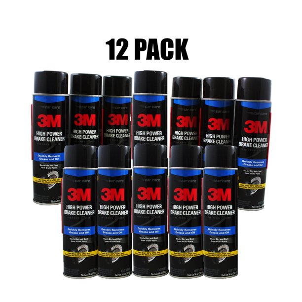 3M 08180 High Power Brake Cleaner 14 oz. 12Can Case