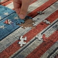 thumbnail image 5 of Ambesonne USA Jigsaw Puzzle, National July, Heirloom-Quality Fun Activity for Family Durable Cardboard, 1000 pcs, Blue Red White, 5 of 6