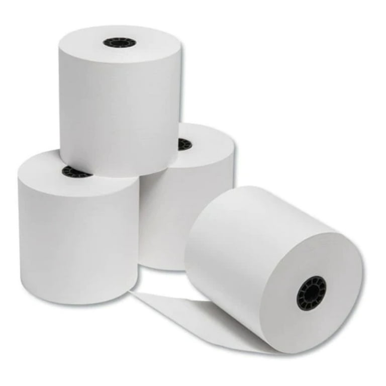 Impact Bond Paper Rolls, 1-Ply, 3.25 Impact Bond Paper Rolls, 1-Ply, 3.25