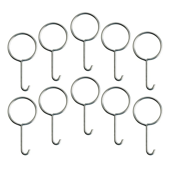 10pcs Drain Key Lifting Hooks Stainless Steel Grate Puller Tools for Shower Drain