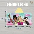 thumbnail image 3 of Barbie Bath/Pool/Beach Soft Cotton Terry Hooded Towel Wrap, 24 in x 50 in, By Franco Kids, 3 of 3