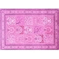 thumbnail image 1 of Ahgly Company Indoor Rectangle Persian Pink Traditional Area Rugs, 2' x 4', 1 of 4