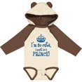 thumbnail image 3 of Inktastic So Cute Prince Boys Long Sleeve Baby Bodysuit, 3 of 5