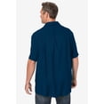 thumbnail image 5 of KingSize Men's Big & Tall  Solid Camp Shirt, 5 of 6