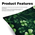 thumbnail image 2 of Saint Patrick's Day Throw Pillow Covers Set of 2 with Unique Patterns | Chair Pillow Covers in 16x16, 18x18, 20x20 inches | Pillow Inserts Included |for Every Occasion, 2 of 6