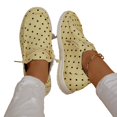 thumbnail image 2 of EKVAHL Womens Polka Dot Leopard Print Lace Up Rounde Toe Loafers, Soft Faux Suede Lightweight Casual Boat Shoes, Slip Resistant Comfortable Flat Walking Shoes, 2 of 6