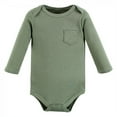 thumbnail image 7 of Hudson Baby Cotton Long-Sleeve Bodysuits, 5-Pack, Newborn- 24 Months, 7 of 7