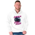 thumbnail image 4 of Football Jock Helmet Never Back Down Hoodie Hooded Sweatshirt Men Brisco Brands S, 4 of 6