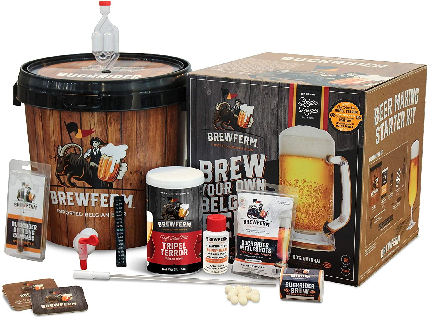 Starter Lager Making Set Simply Lager 40 Pints With Equipment Homebrew 