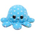 thumbnail image 2 of Juguete de peluche de animal reversible suave para niños Lindo muñeco con tapa de doble cara Juguete para niños Regalo Lentejuelas azul + punto azul, 2 of 5