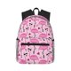 thumbnail image 1 of Balery Cool Flamingos Mochila para Mujeres y Hombres, Mochila Ligera Casual para Viajes, Mochila Clásica Básica para la Universidad, 1 of 6